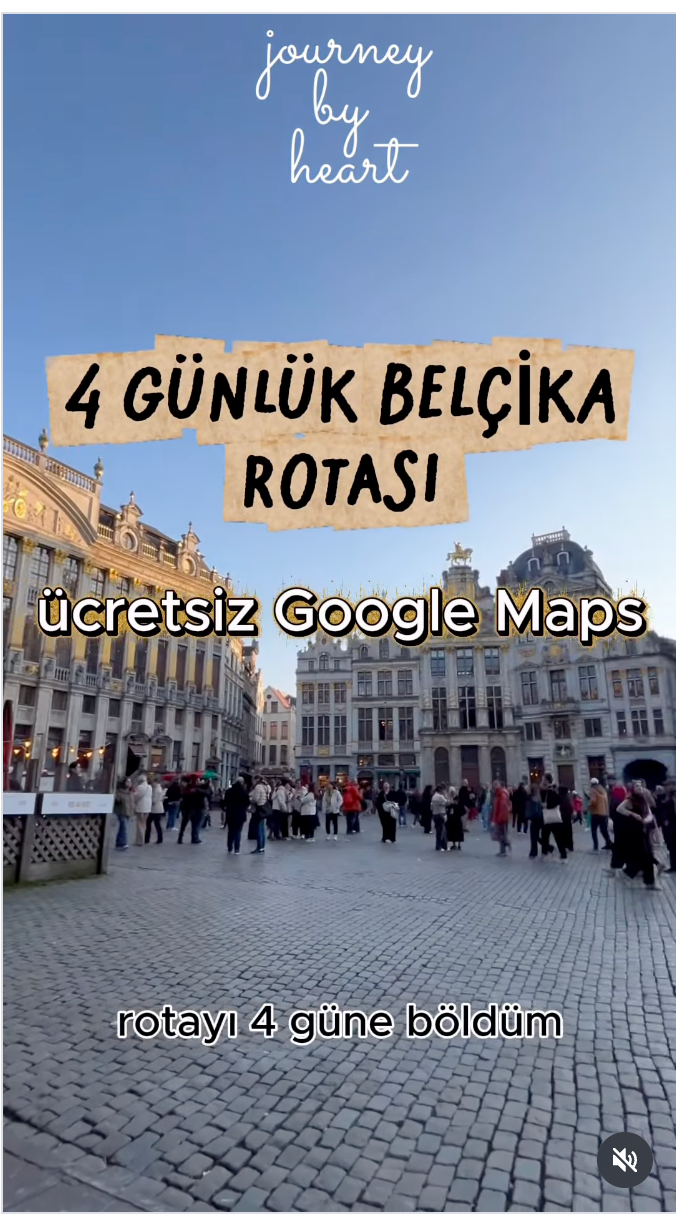 Belçika 4 günlük gezi rotası