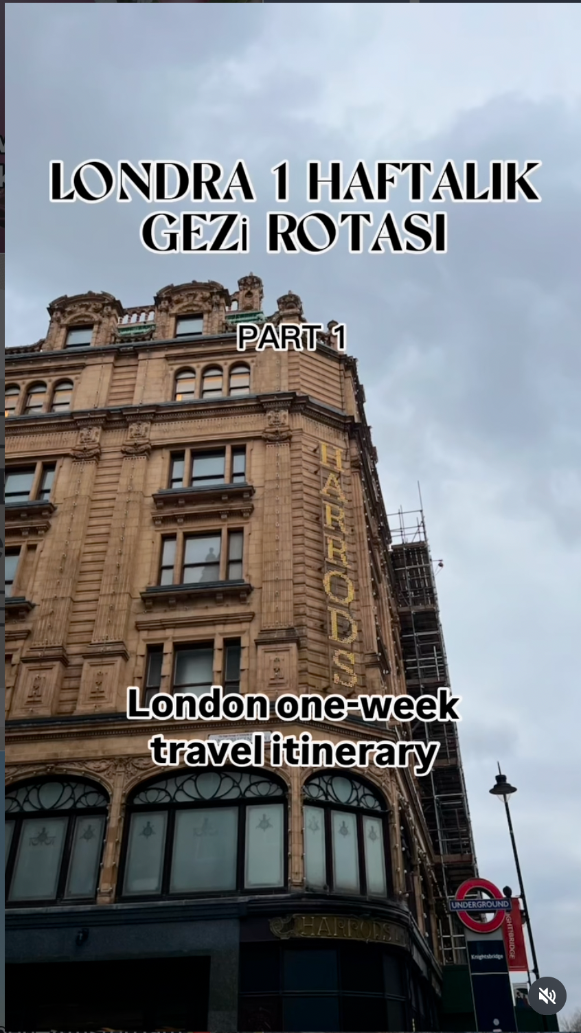 Londra rota part 1