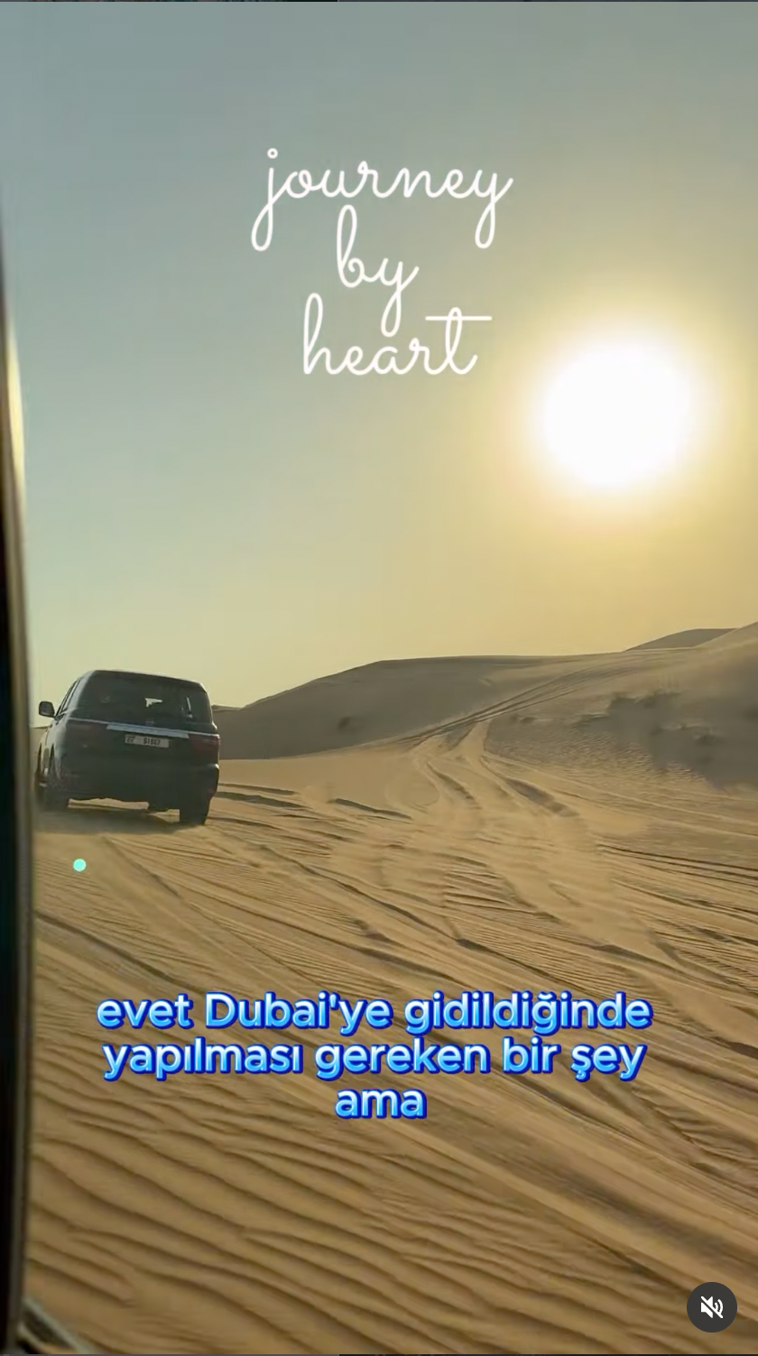 Dubai Çöl Safarisi