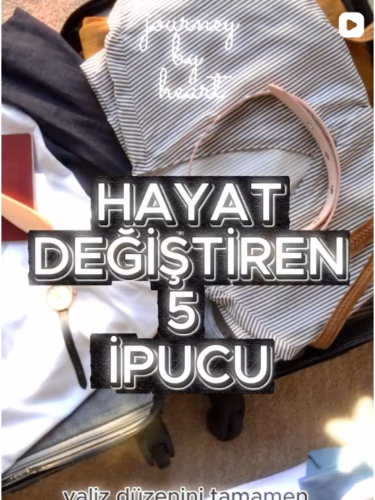 Valiz hazırlama ipuçları